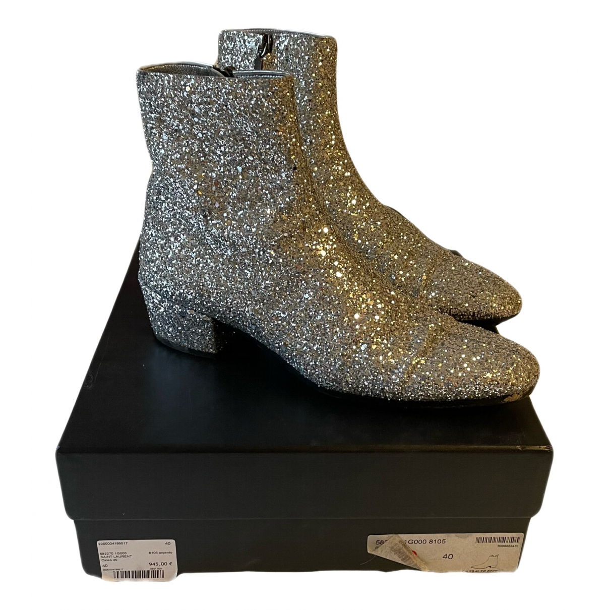 Loulou glitter ankle boots Saint 